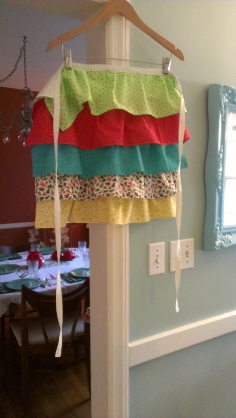 Ruffled Annual Report and Apron