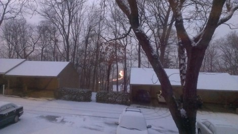 Baltimore - First Snow Storm